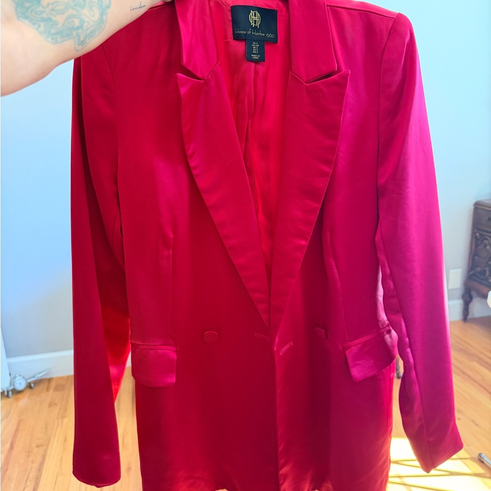 House of Harlow 1600 Red Blazer